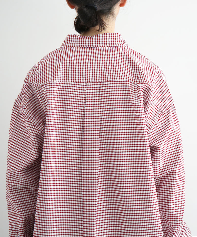 KAIKO Regular collar shirt "RED"