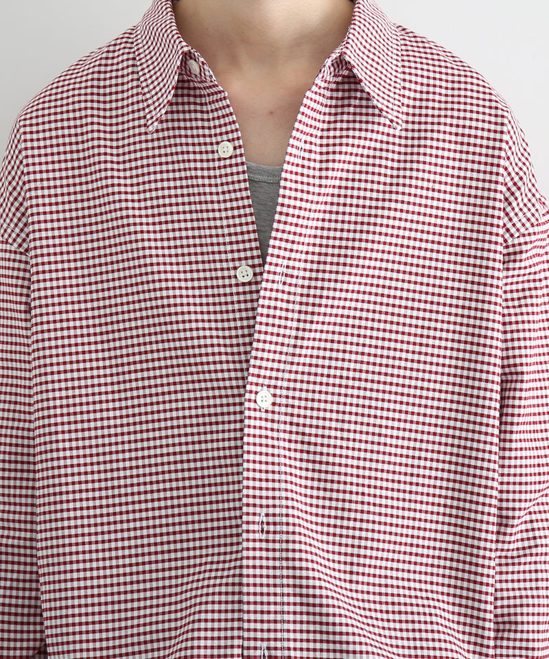 KAIKO Regular collar shirt "RED"