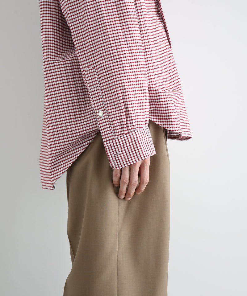 KAIKO Regular collar shirt "RED"