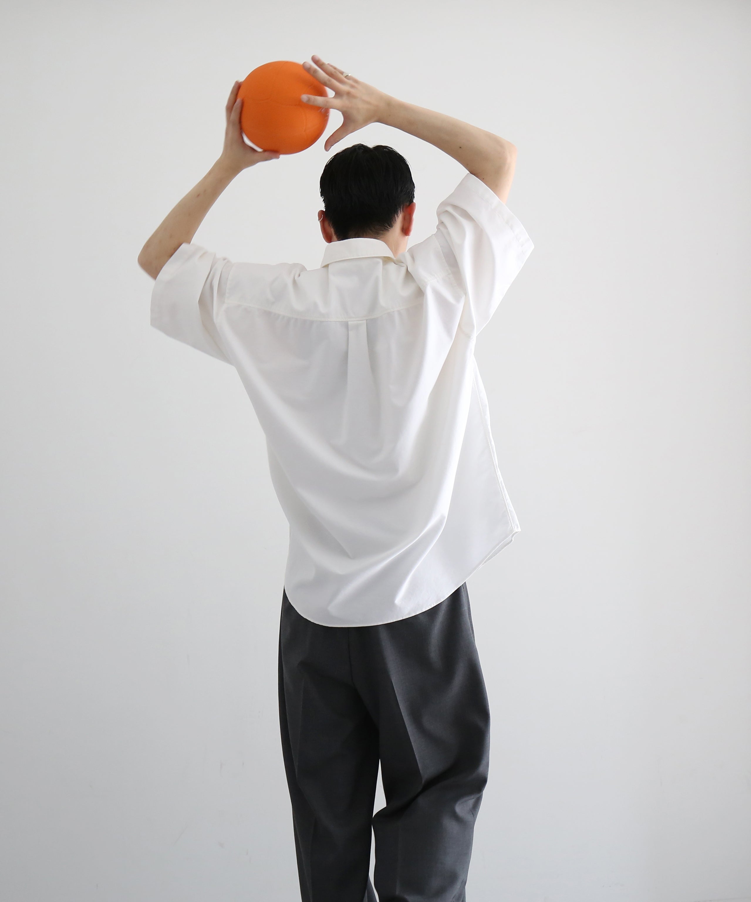 DIGAWEL Oversized s/s shirt "WHITE"