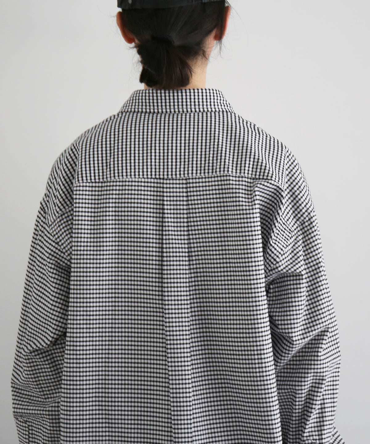 KAIKO Regular collar shirt "BLACK"