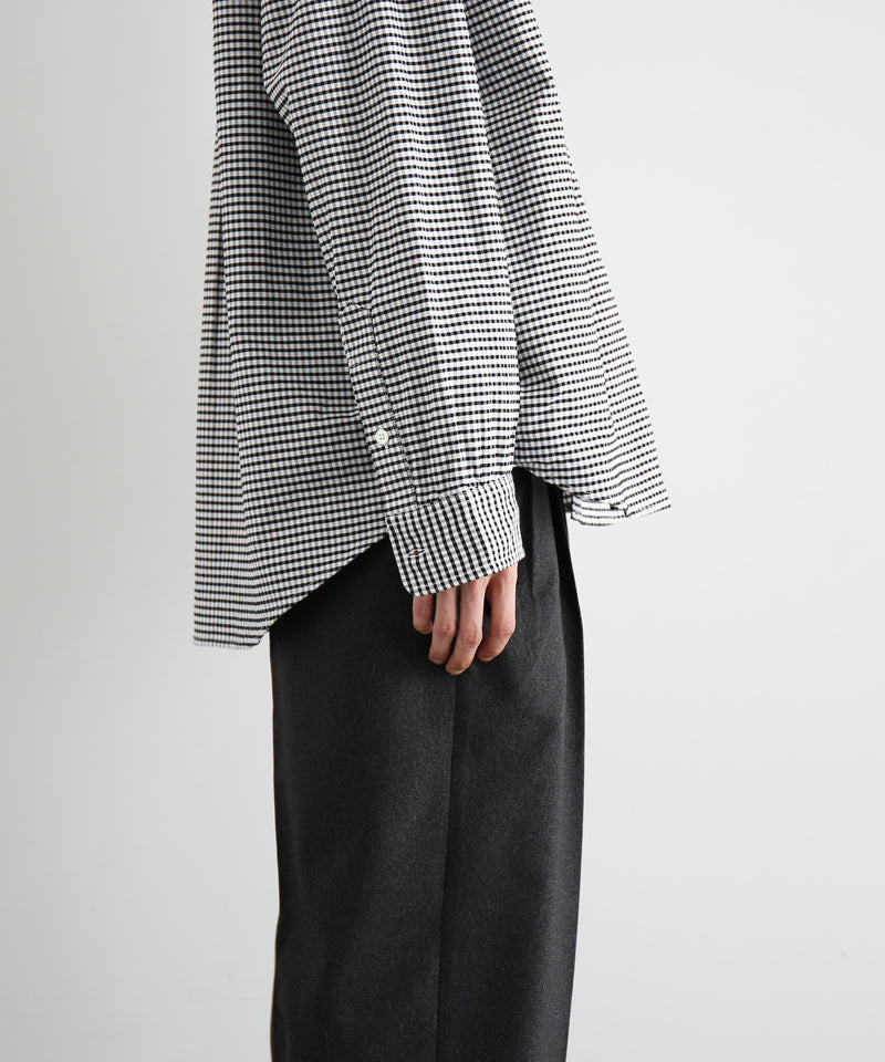 KAIKO Regular collar shirt "BLACK"