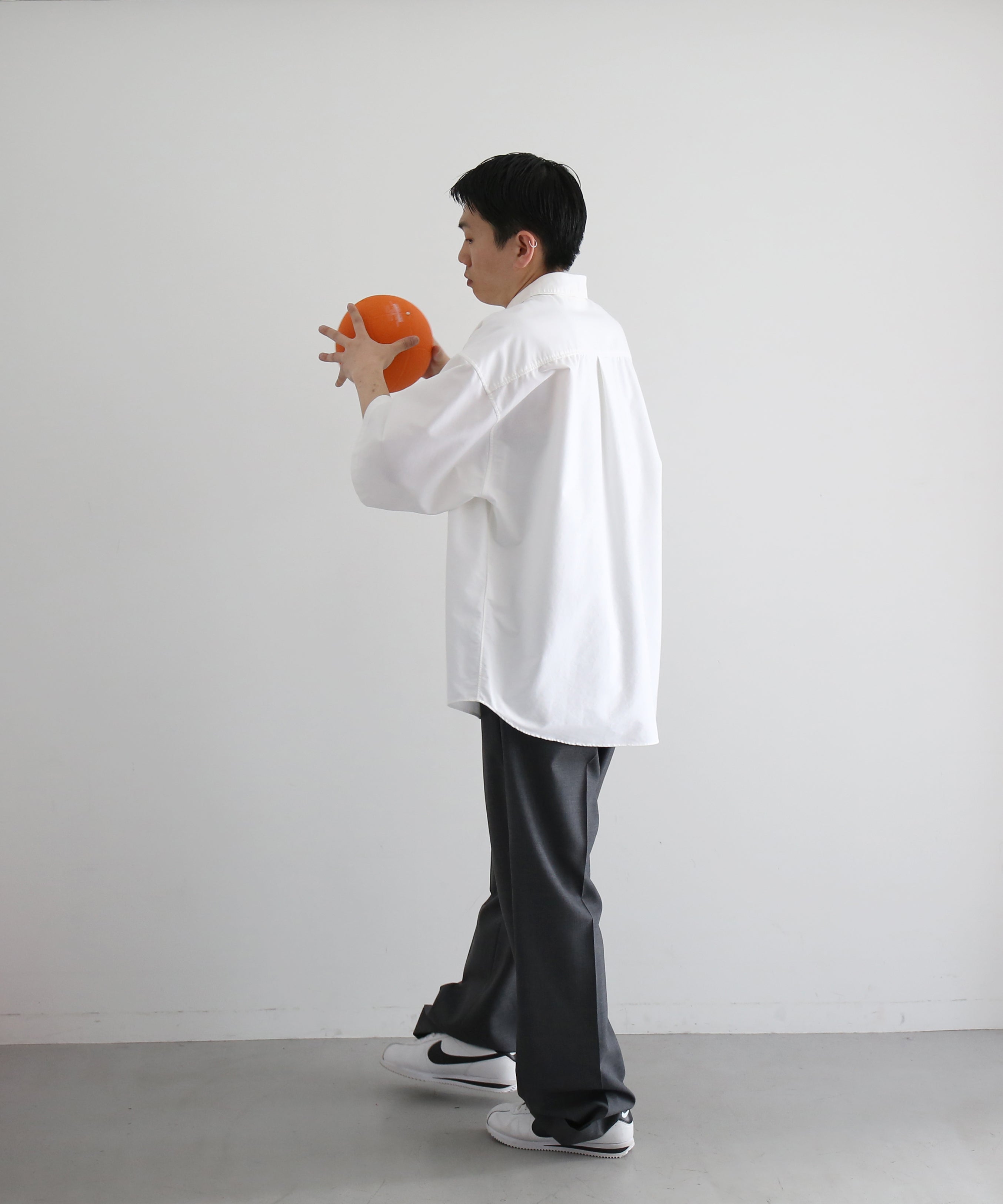 DIGAWEL Oversized s/s shirt "WHITE"