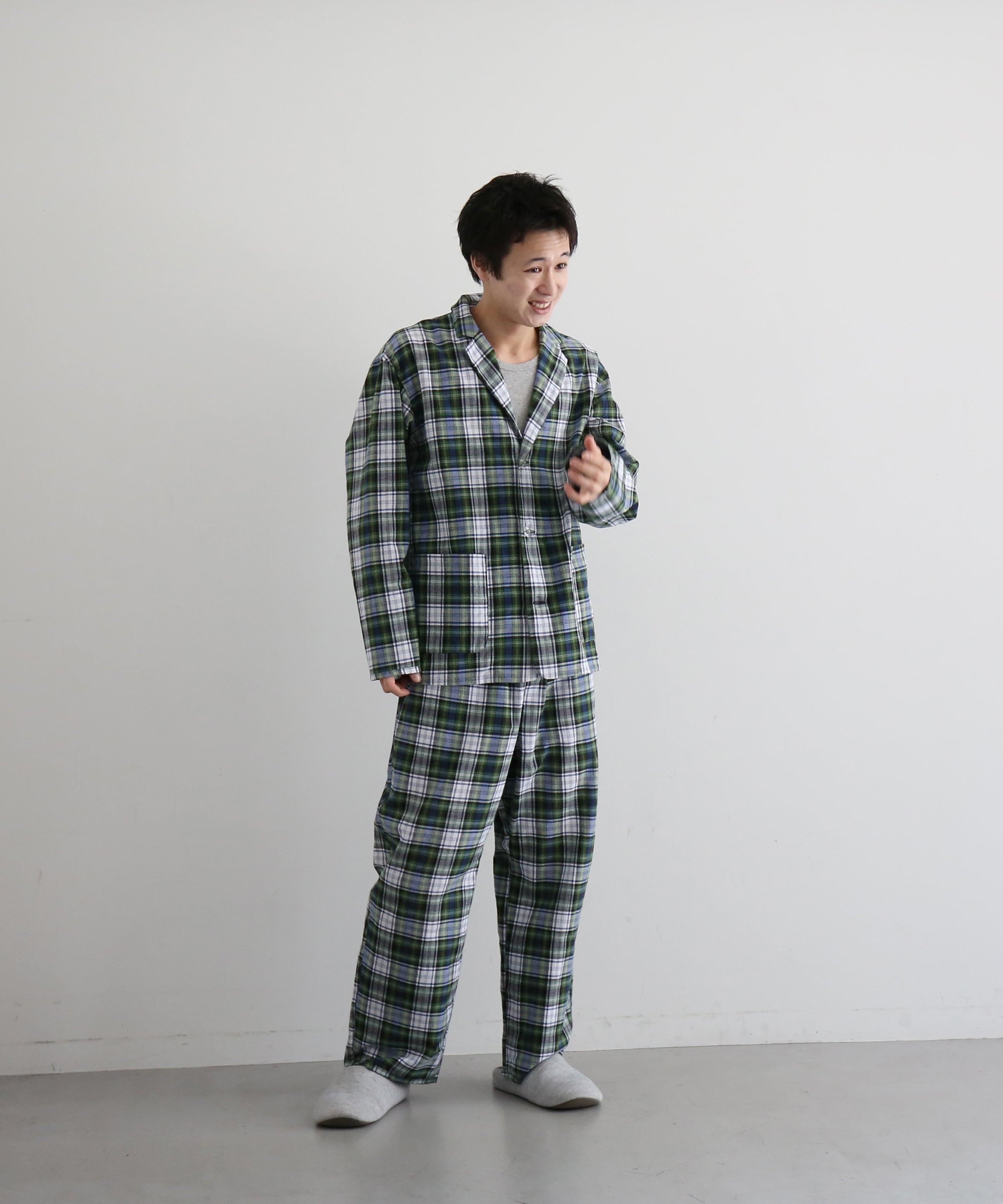 NOWHAW "Day" pajama "MADRAS CHECK"