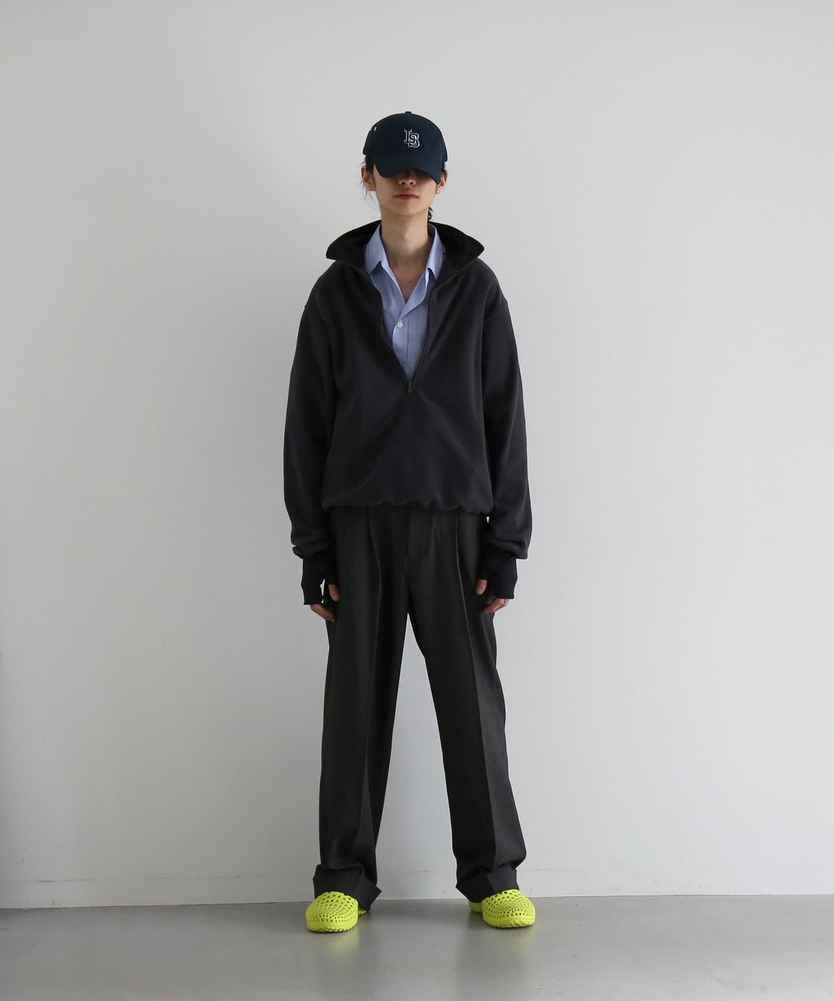entire studios Shell fleece “CANARY”