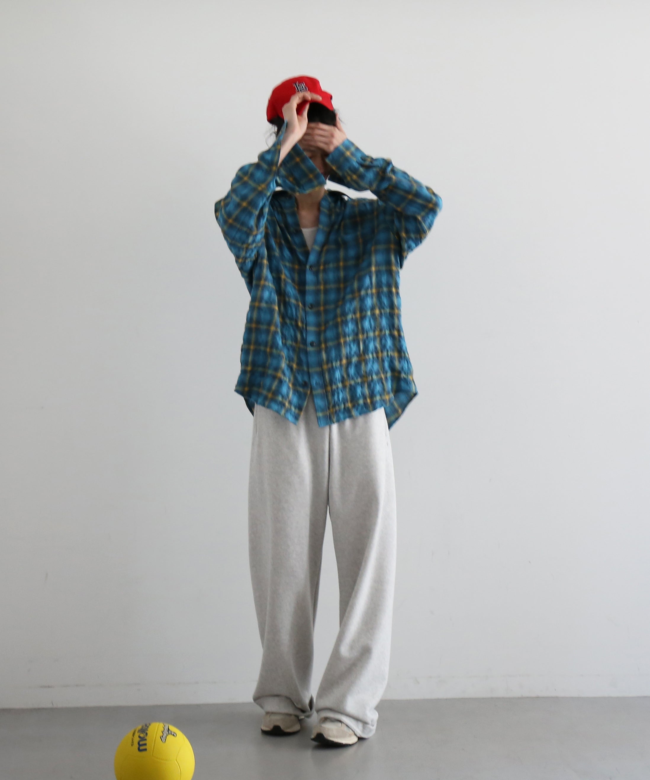 laid.b【レイドビー】Wet rag check shirts 