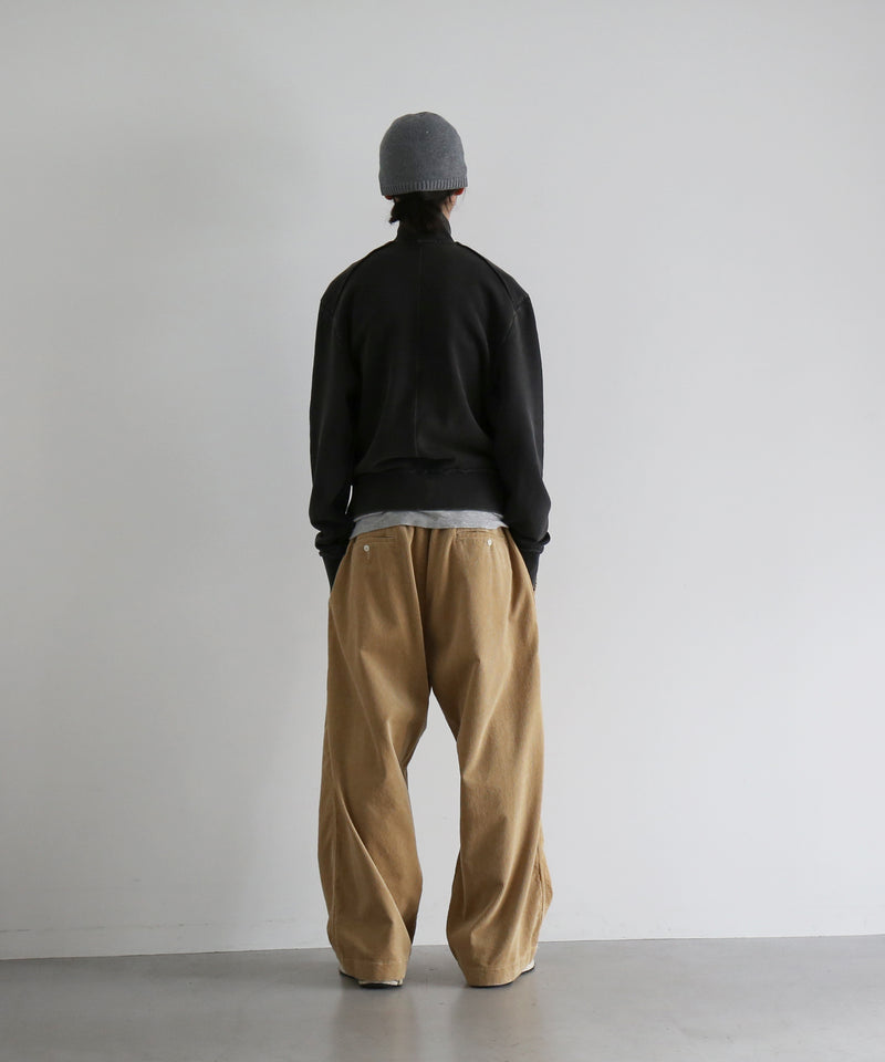 entire studios Supply track jacket "WASHED BLACK"