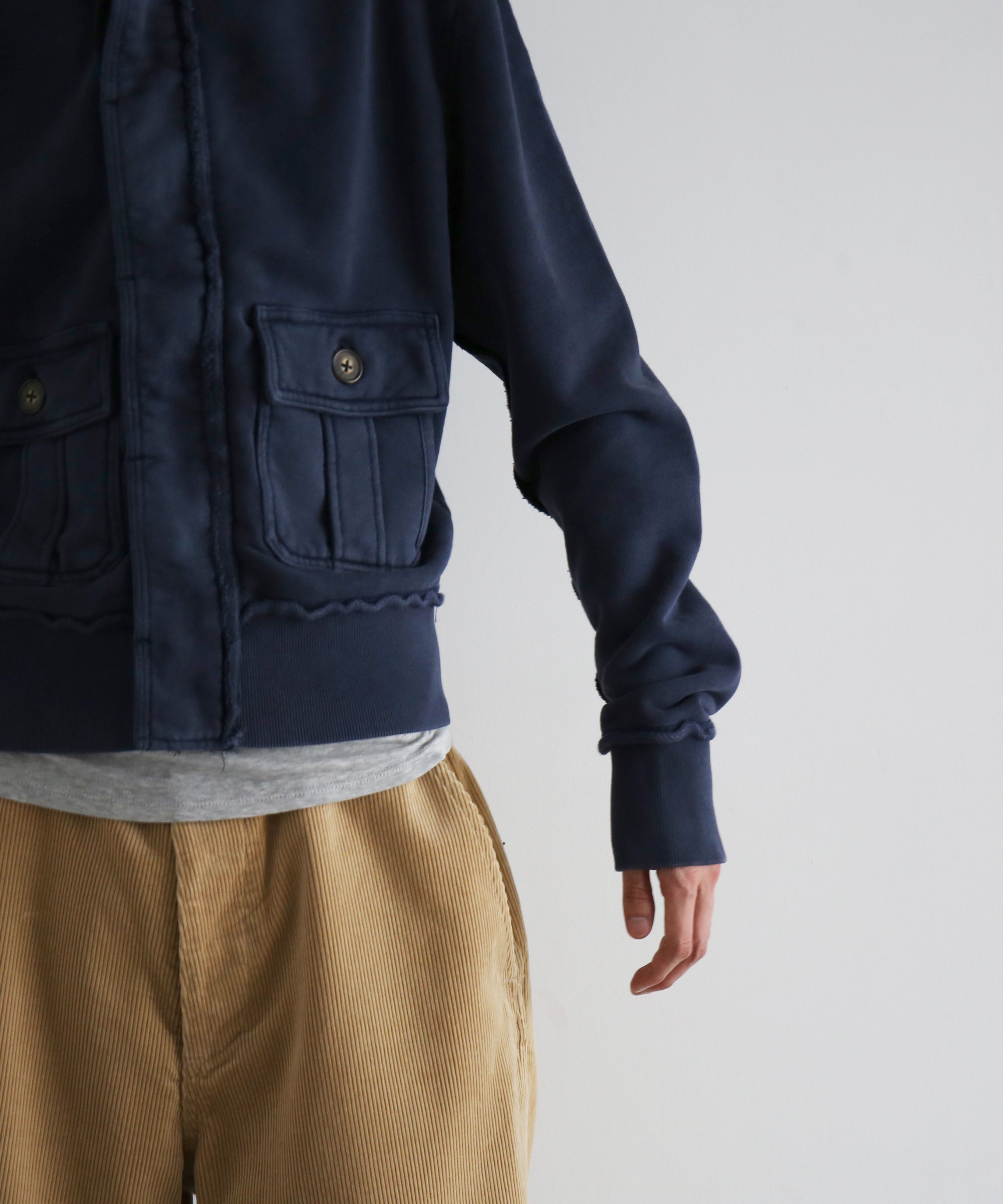 entire studios Supply track jacket "SALTED NAVY"