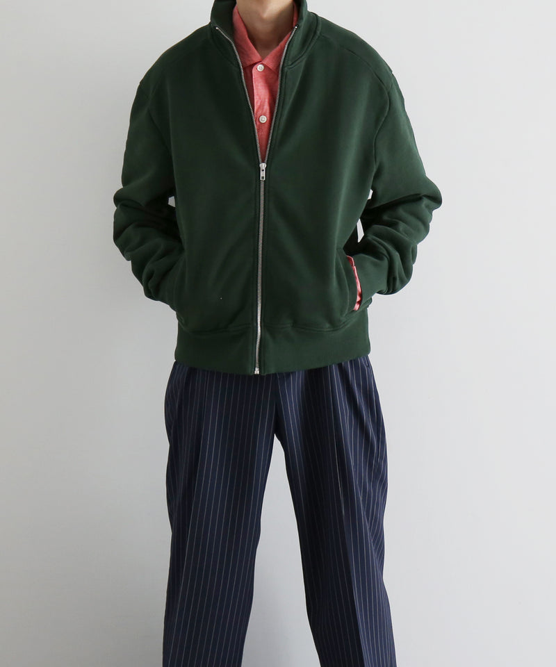 entire studios Standard track jacket “COLLEGE GREEN"