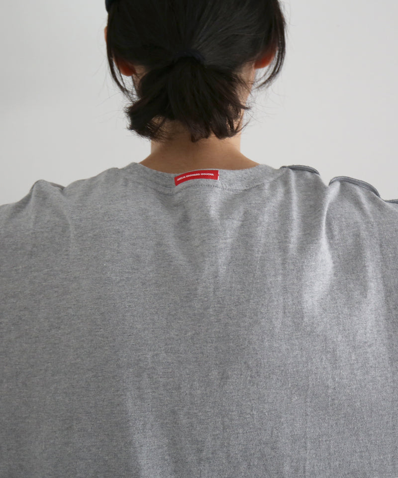 ABELIA EDOWARD GOUCHA Classic ls t-shirt "GREY"