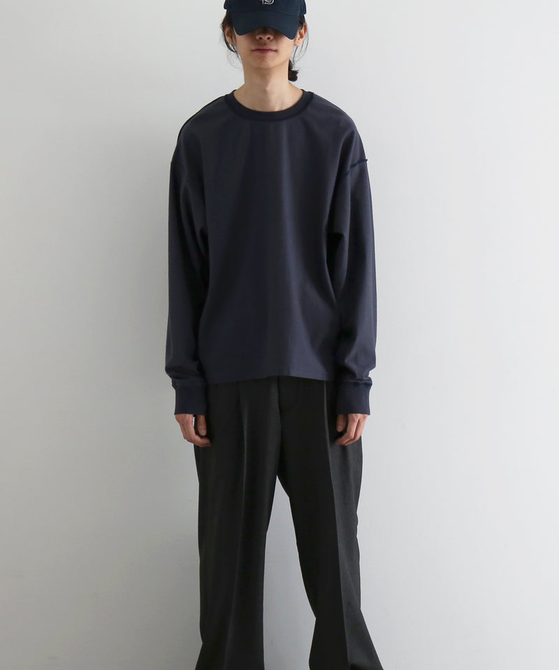 ABELIA EDOWARD GOUCHA Classic ls t-shirt "GREY"