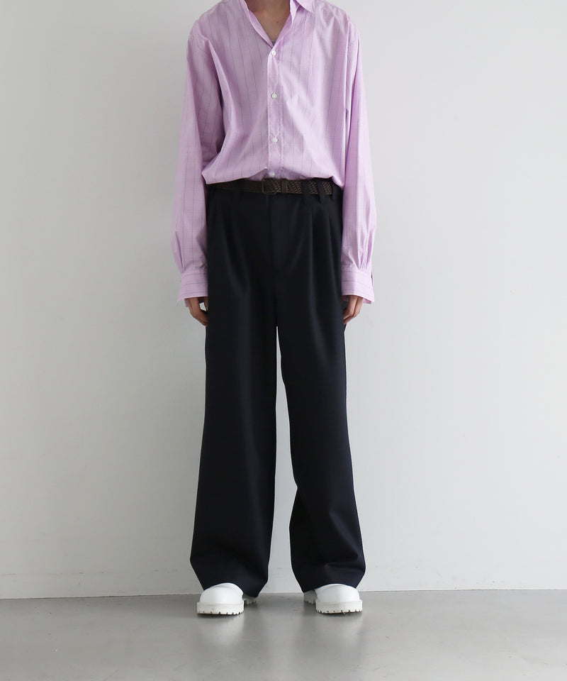 ABELIA EDOWARD GOUCHA Baseball slacks "NAVY"