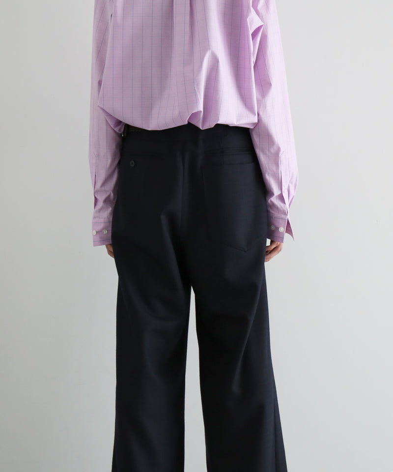 ABELIA EDOWARD GOUCHA Baseball slacks "NAVY"