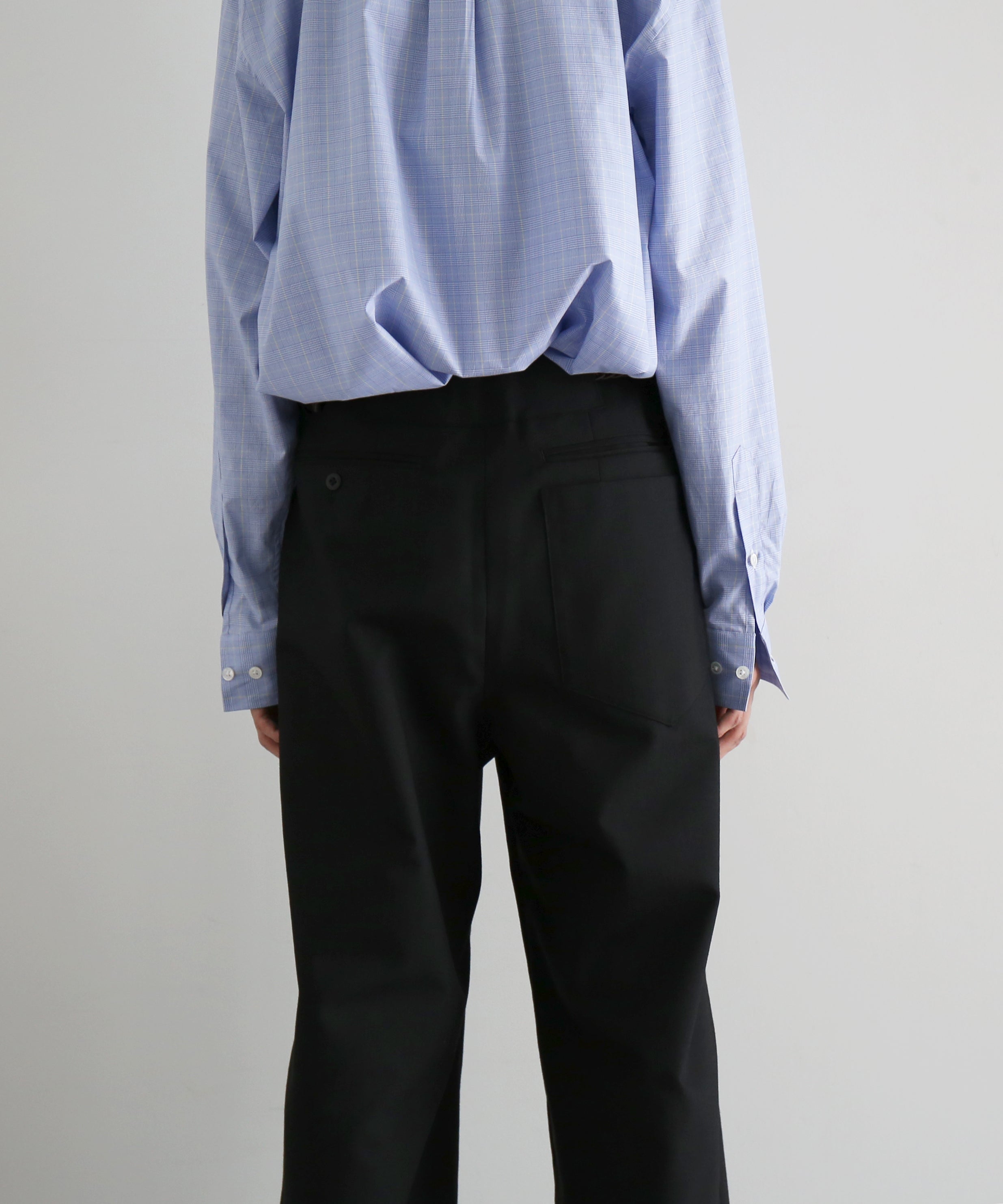 ABELIA EDOWARD GOUCHA Baseball slacks "BLACK"