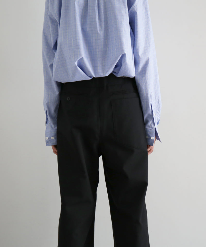ABELIA EDOWARD GOUCHA Baseball slacks "BLACK"