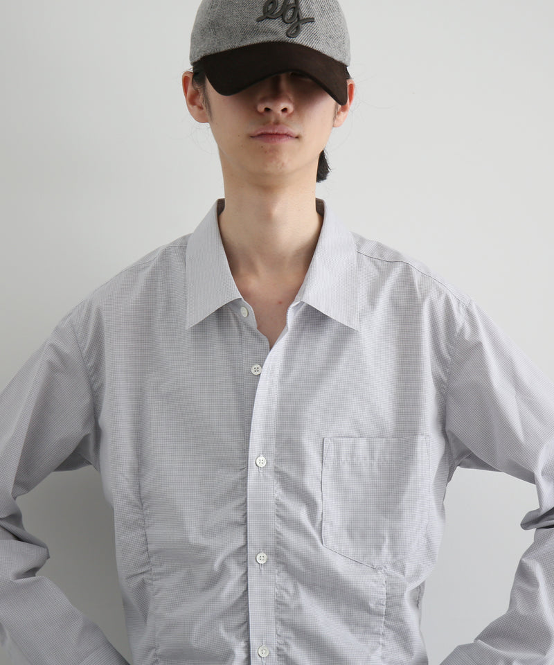ABELIA EDOWARD GOUCHA Mens shirt "GREY"