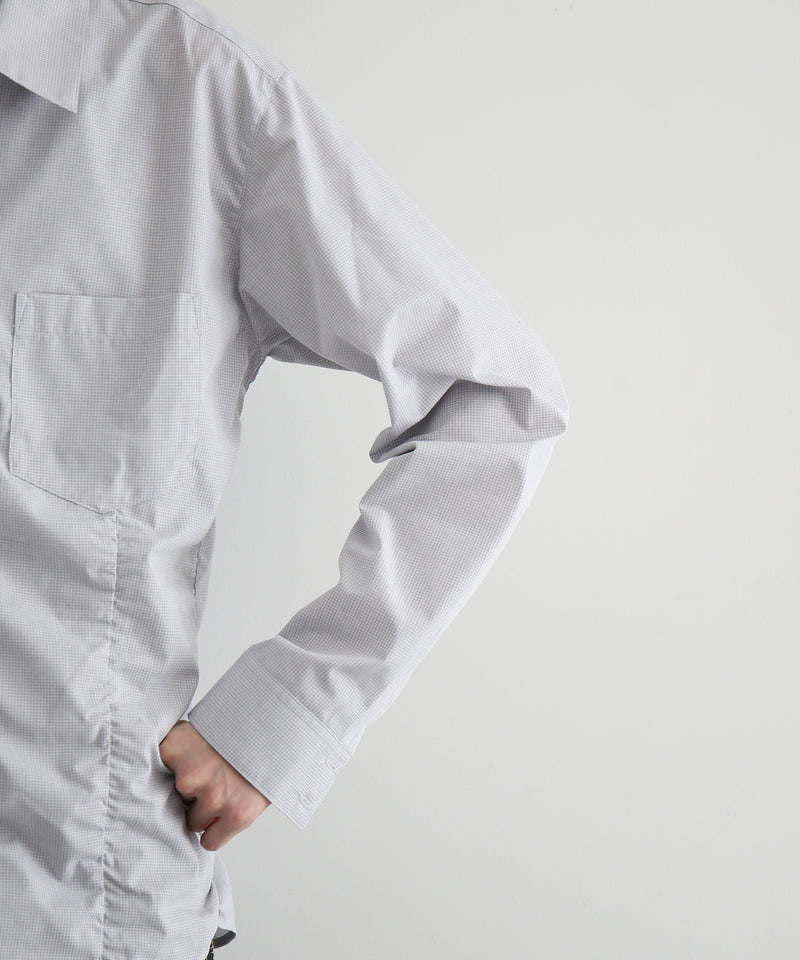 ABELIA EDOWARD GOUCHA Mens shirt "GREY"