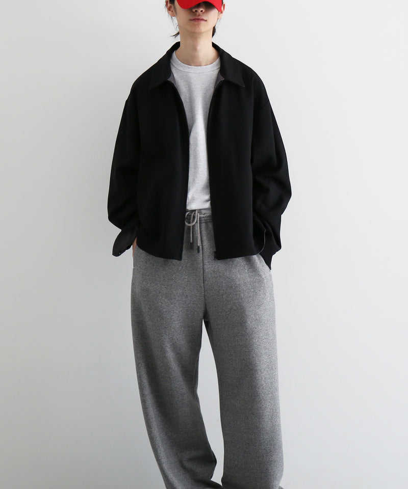 WHOWHAT Reversible blouson "BLACK×GRAY BLACK"
