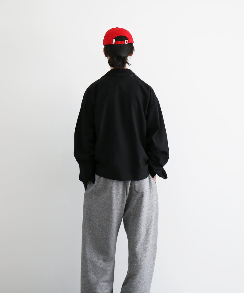 WHOWHAT Reversible blouson "BLACK×GRAY BLACK"