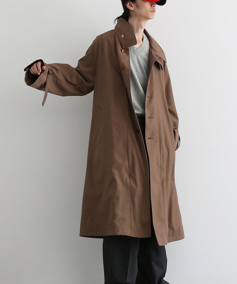 WHOWHAT Motorcycle coat "BROWN"