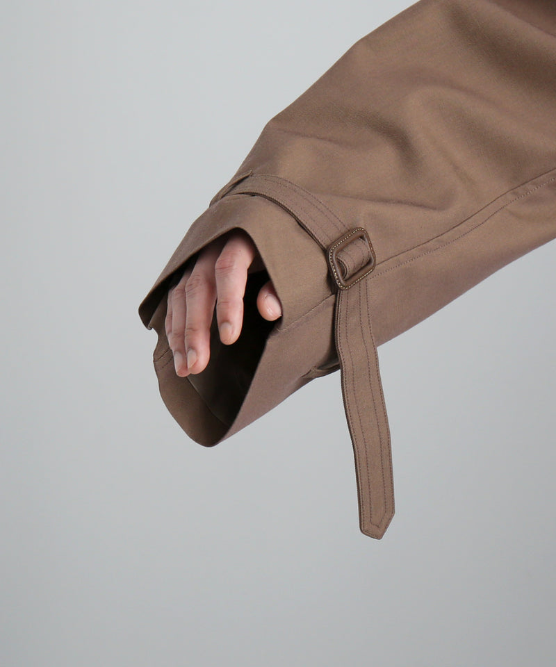 WHOWHAT Motorcycle coat "BROWN"