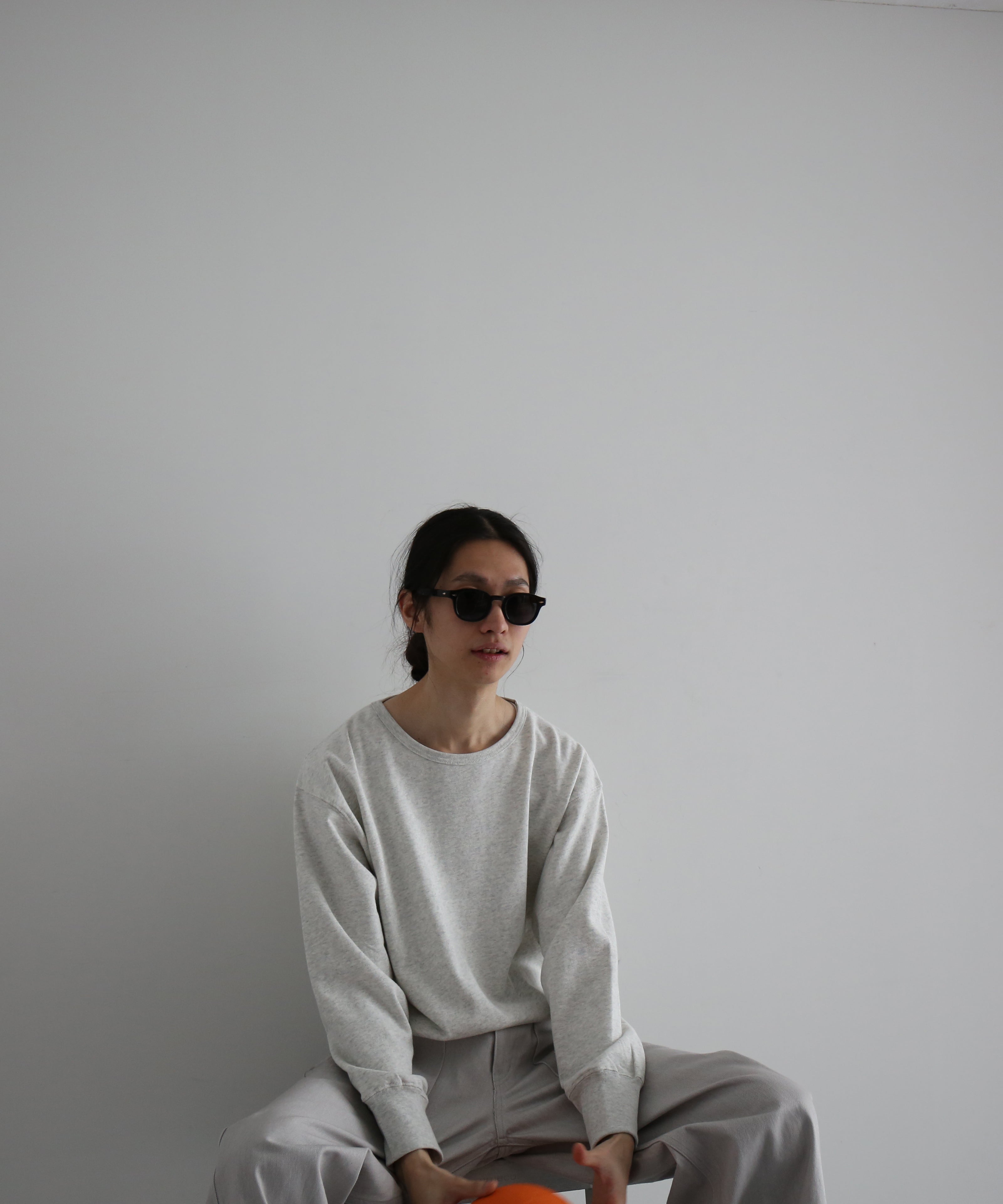 NOCHINO OPTICAL "Nochino" "#4 GLOSS BLACK × DARK GREY"