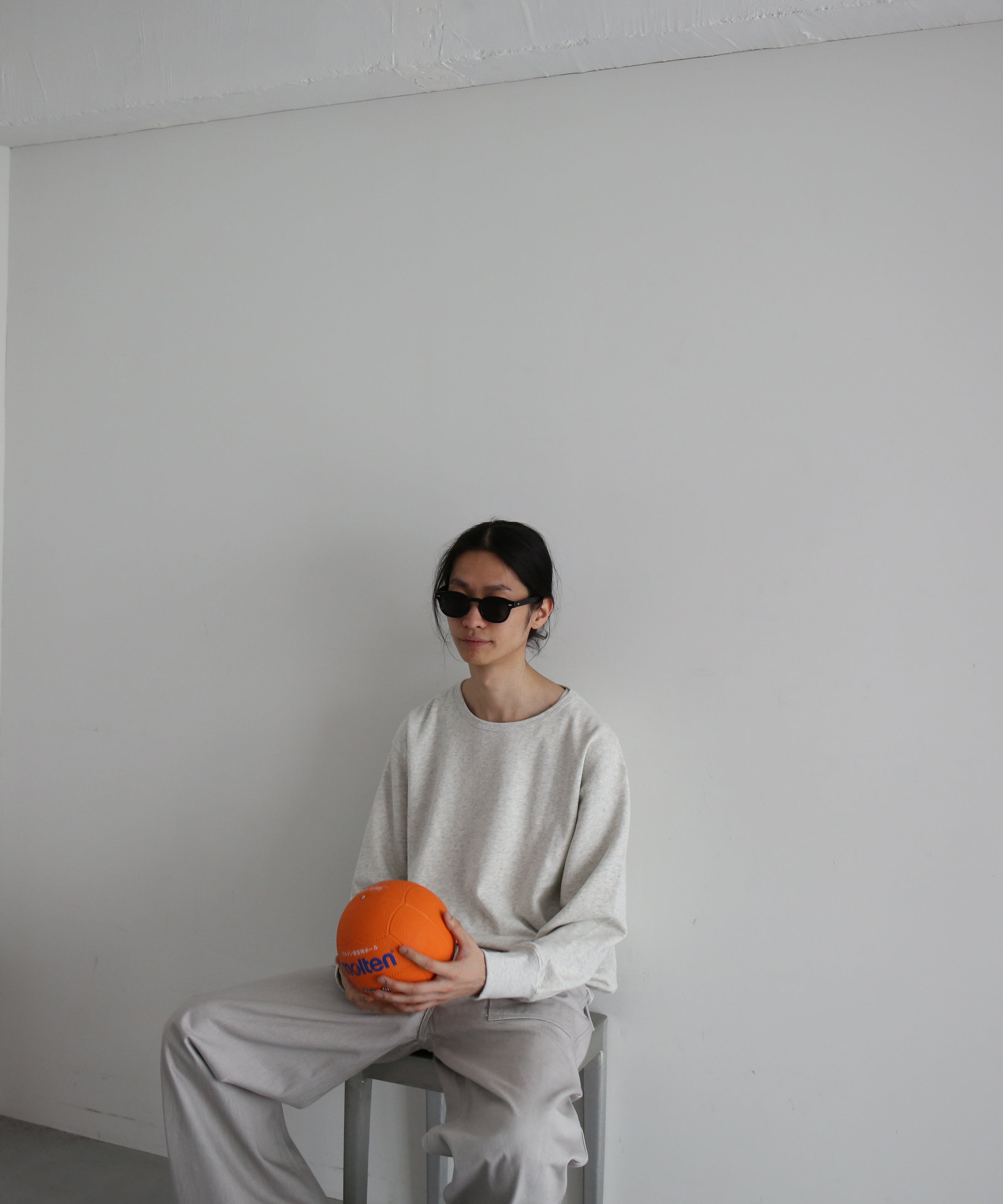 NOCHINO OPTICAL "Nochino" "#4 GLOSS BLACK × DARK GREY"