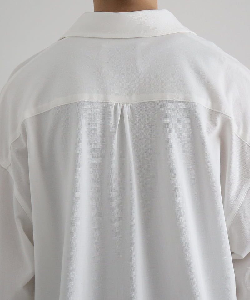 KAIKO Polo neck shirt "OFF WHITE"