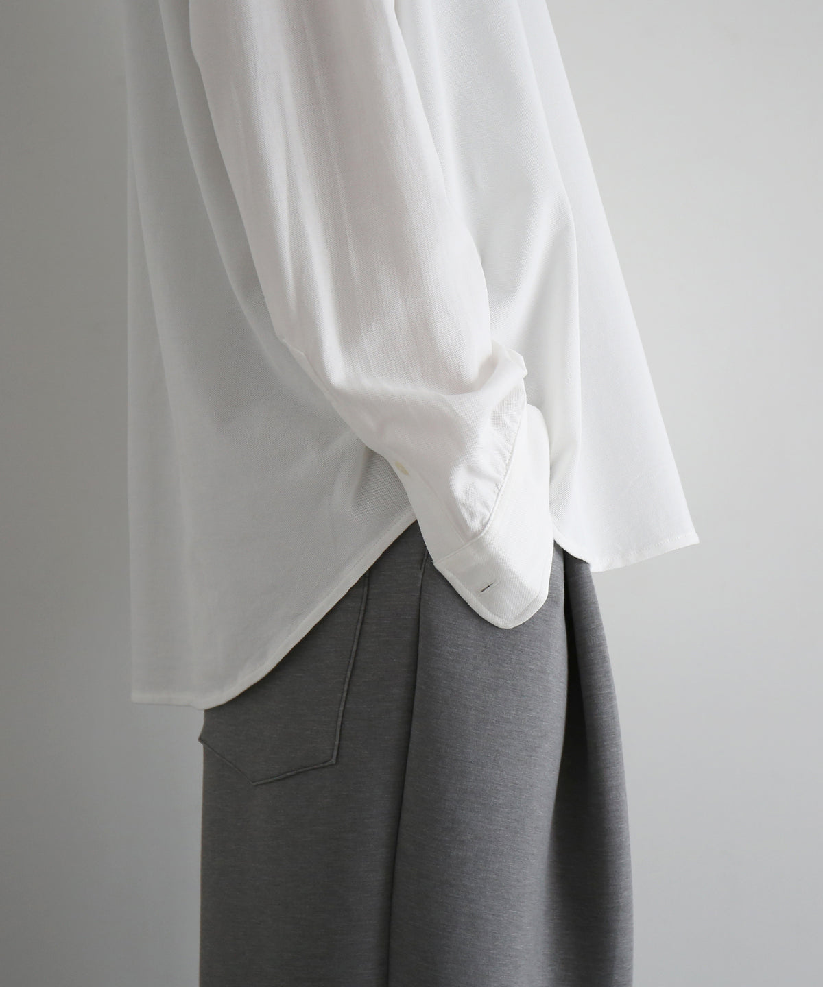 KAIKO Polo neck shirt "OFF WHITE"