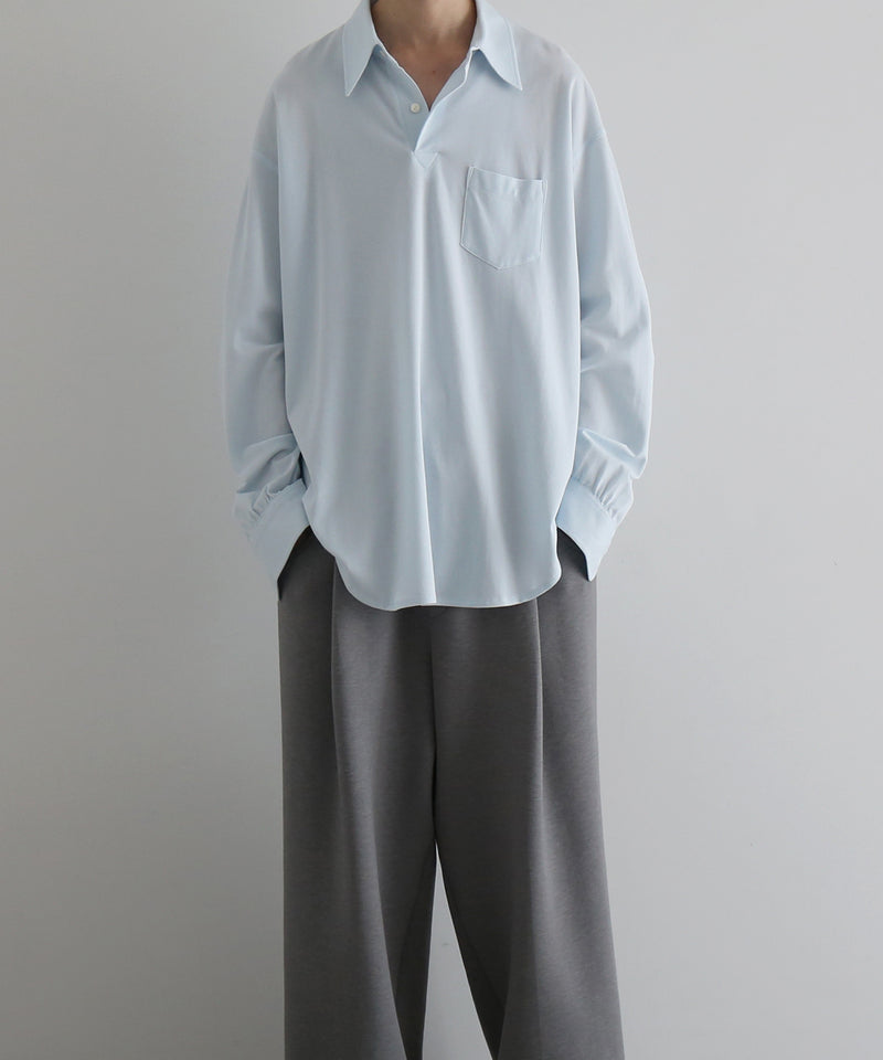 KAIKO Polo neck shirt "L.BLUE"