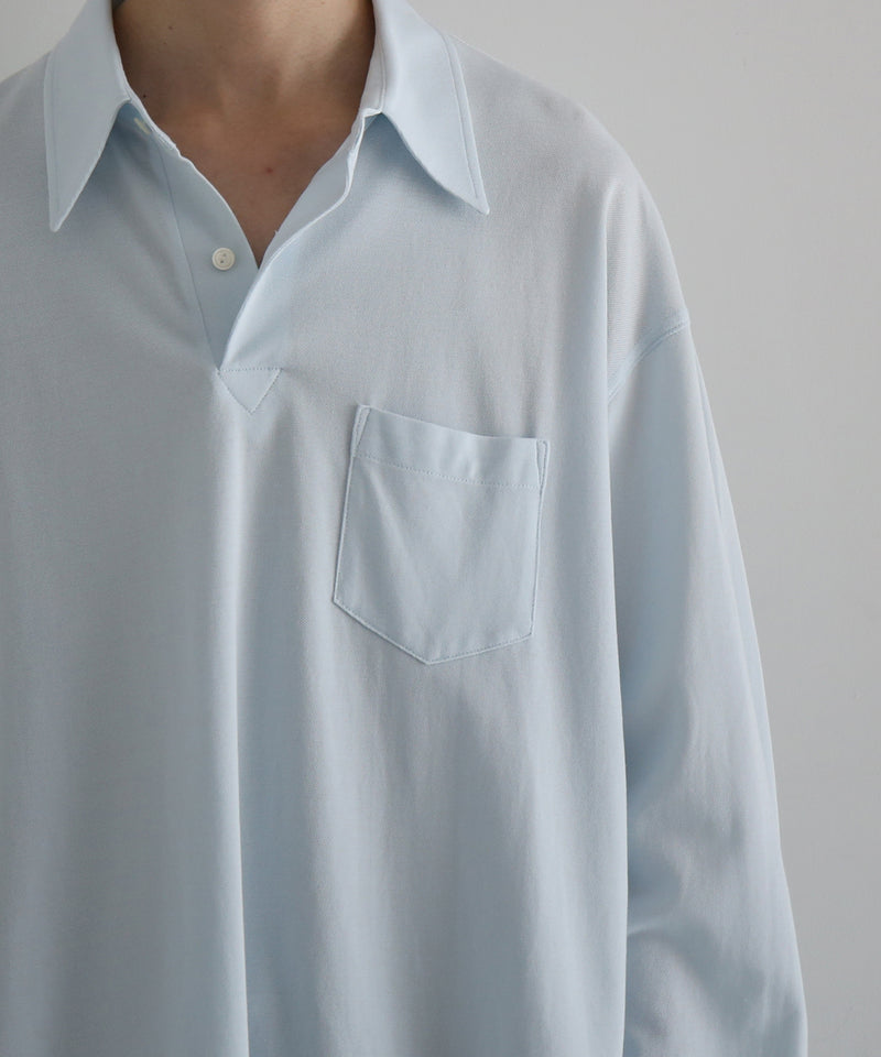 KAIKO Polo neck shirt "L.BLUE"