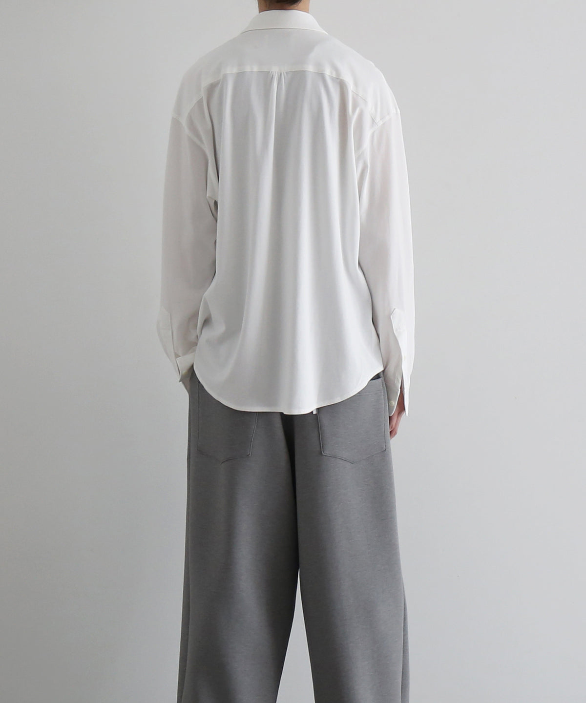 KAIKO Regular collar shirt "OFF WHITE"