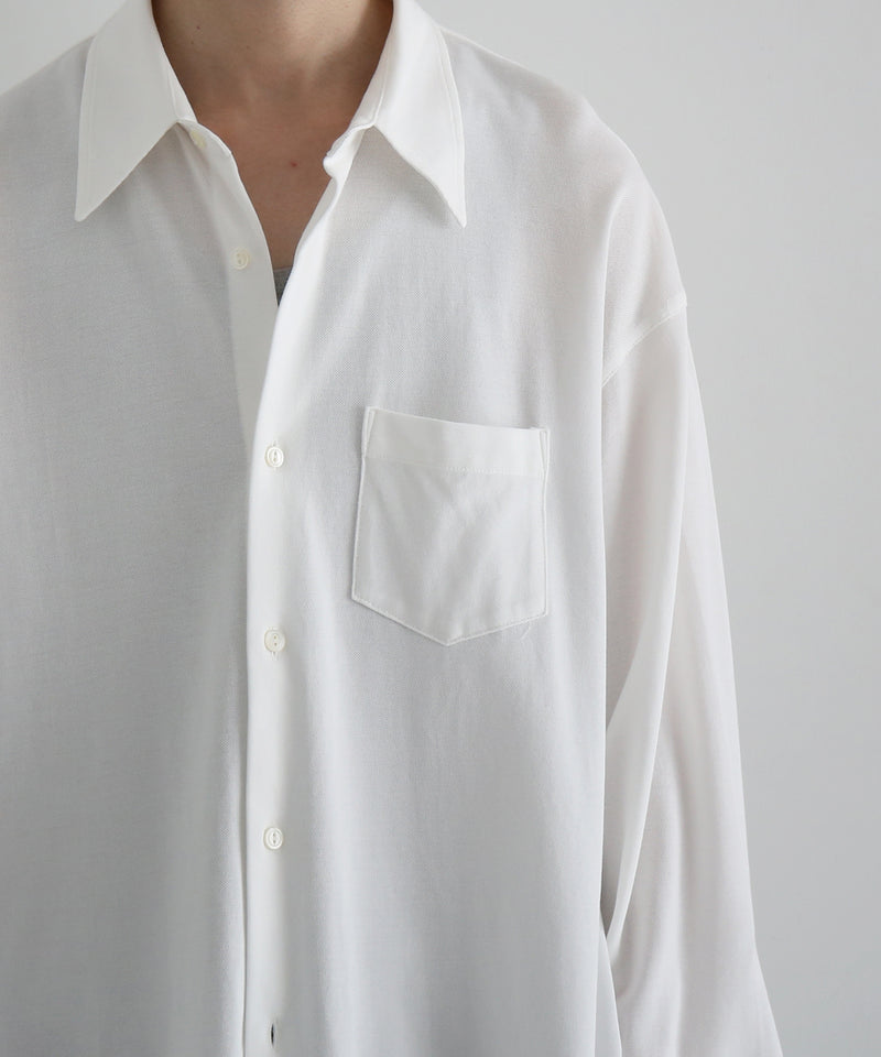 KAIKO Regular collar shirt "OFF WHITE"