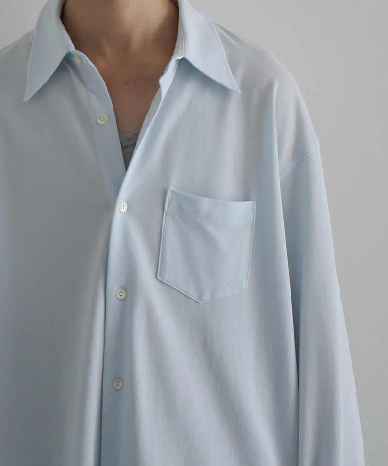 KAIKO Regular collar shirt "L.BLUE"