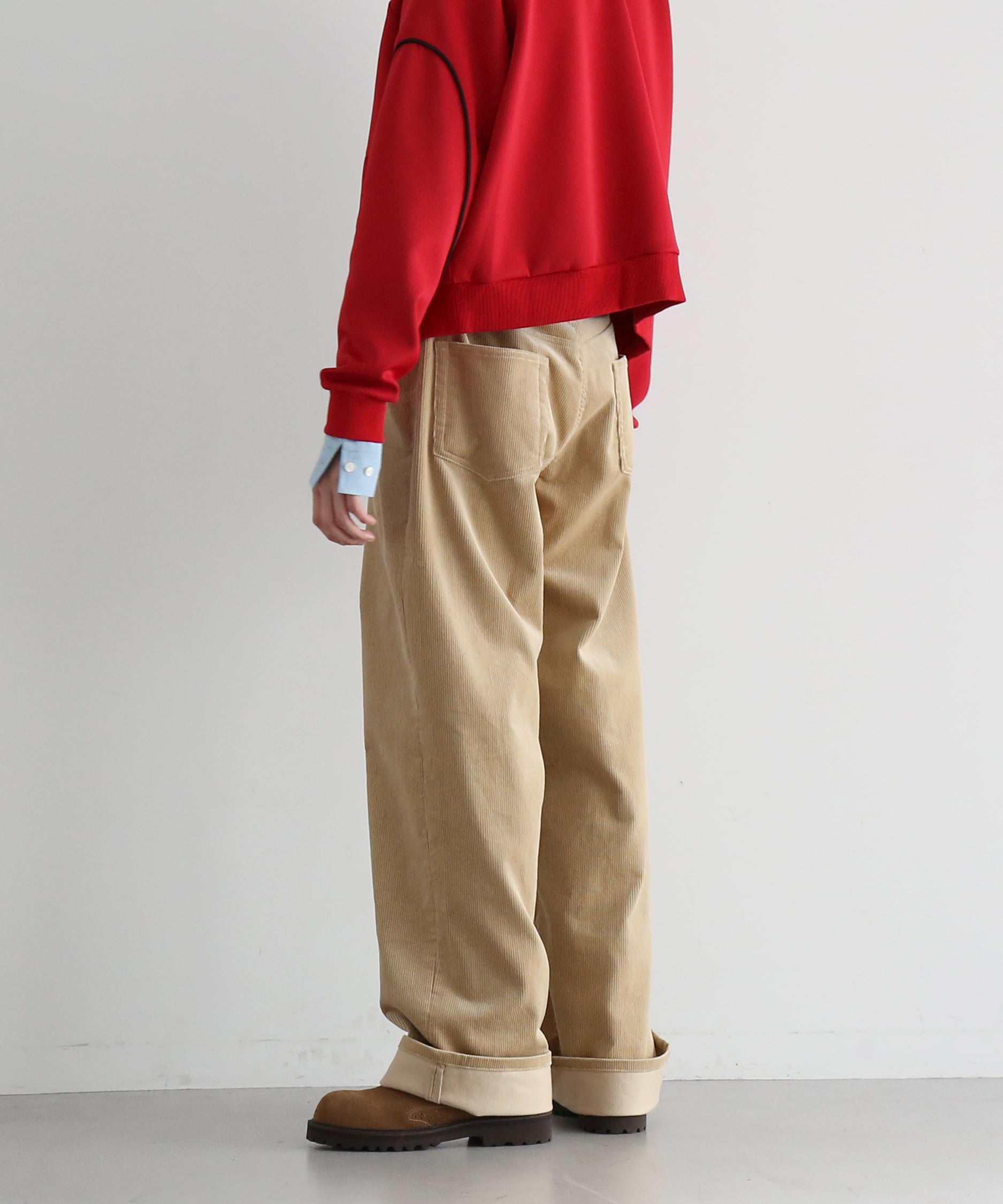 KAIKO Corduroy pants "BEIGE"