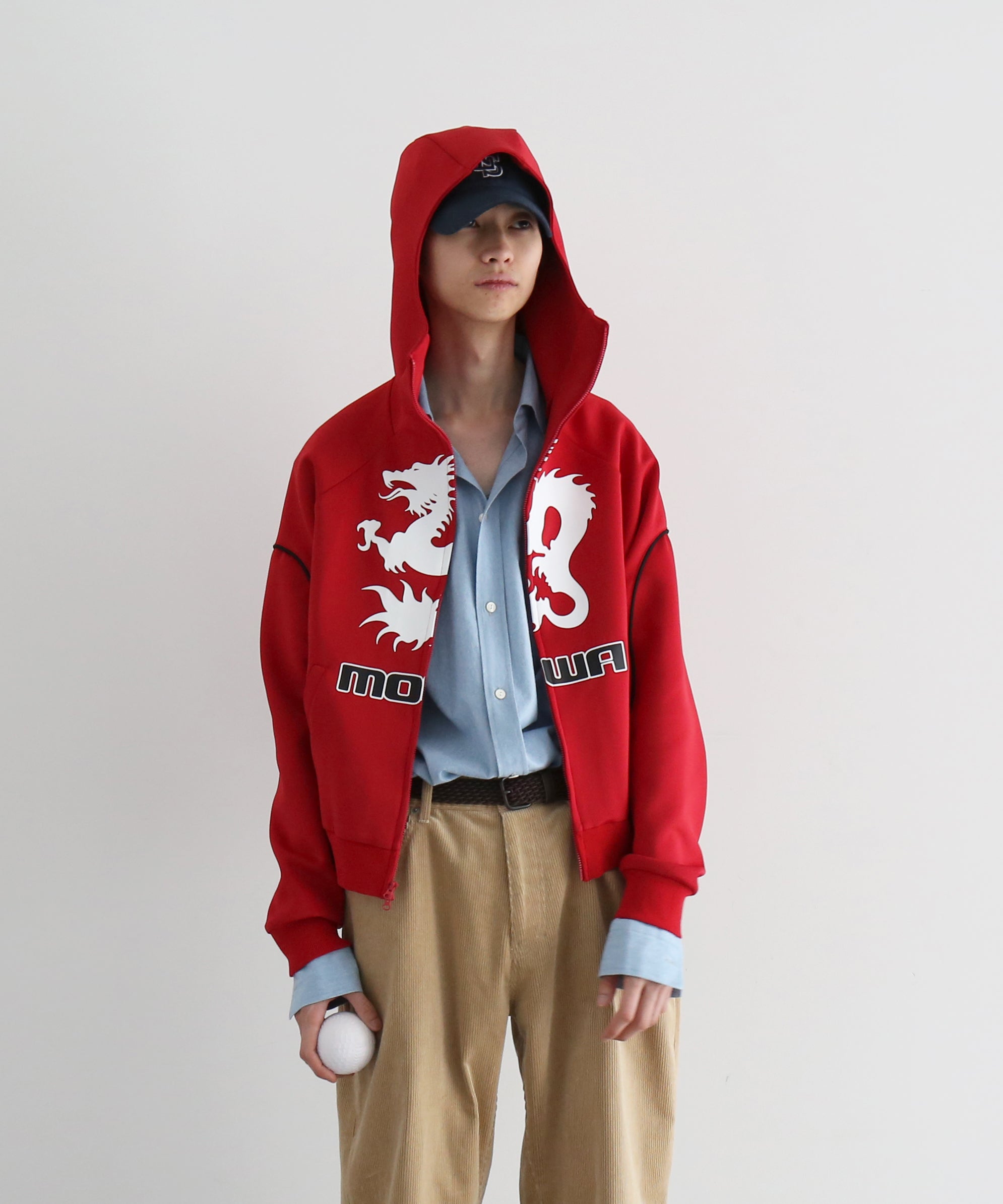 MOWALOLA Zushi track top "RED"
