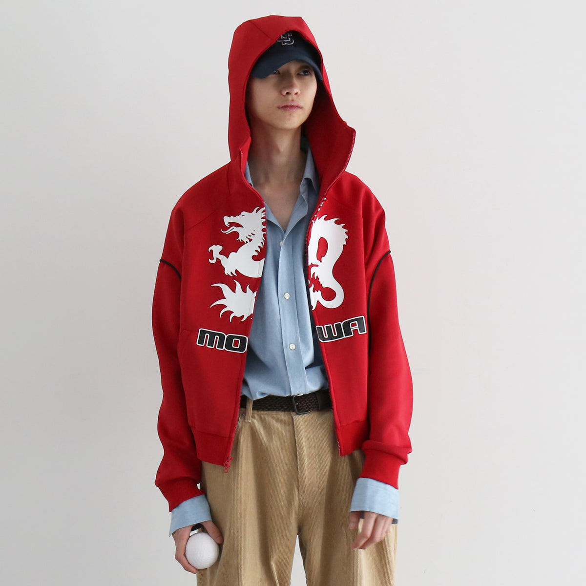 MOWALOLA【モワローラ】メンズ パーカー Zushi track top 