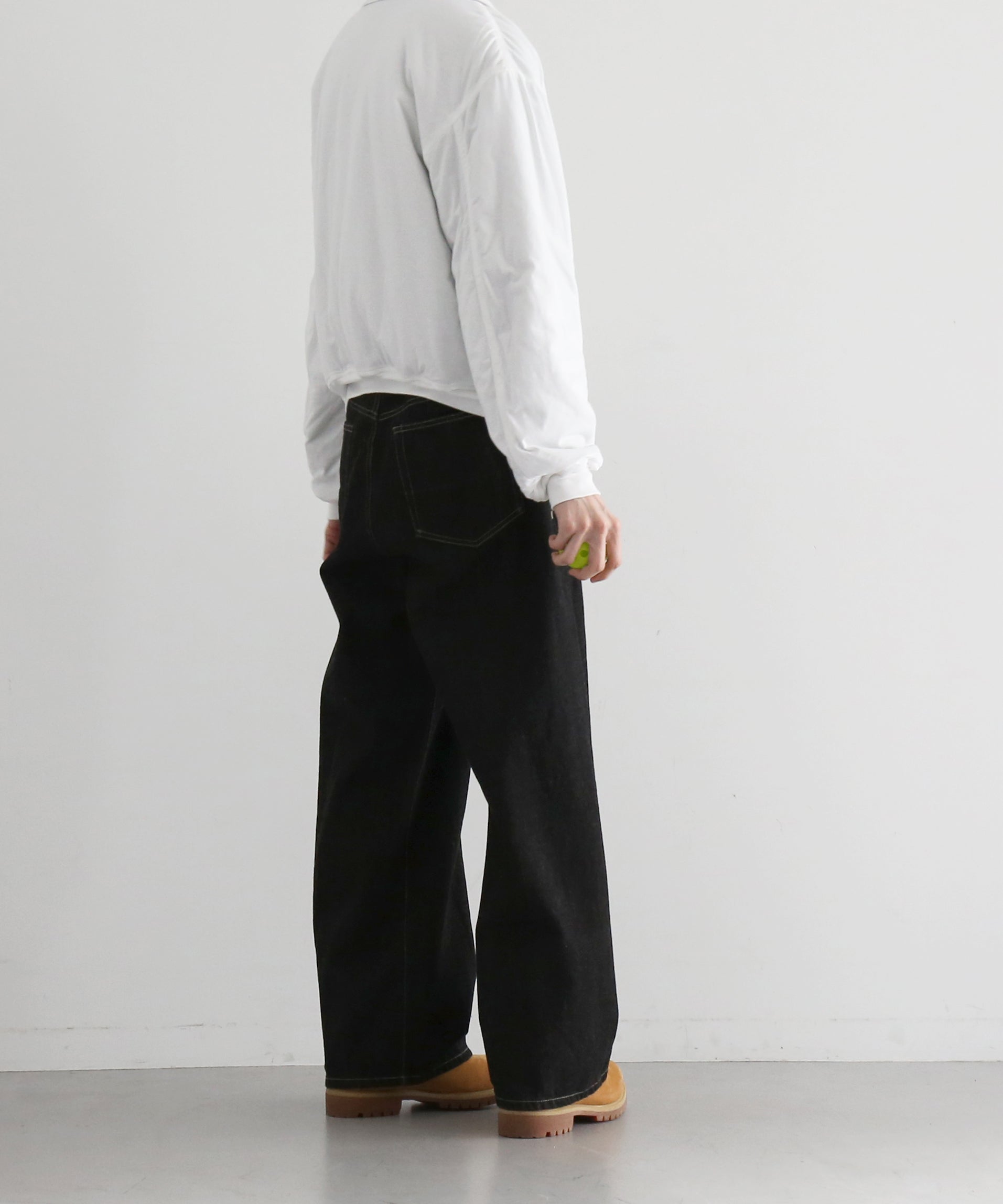 superNova. Wide selvedge jeans - one wash "BLACK"