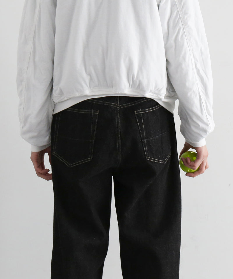 superNova. Wide selvedge jeans - one wash "BLACK"
