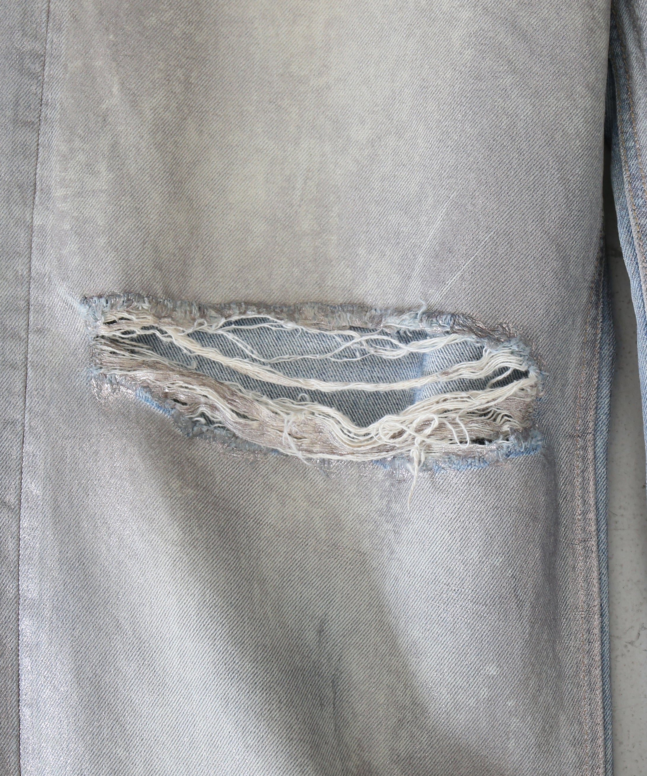 Sex&Jeans Silver plated jeans "SILVER"