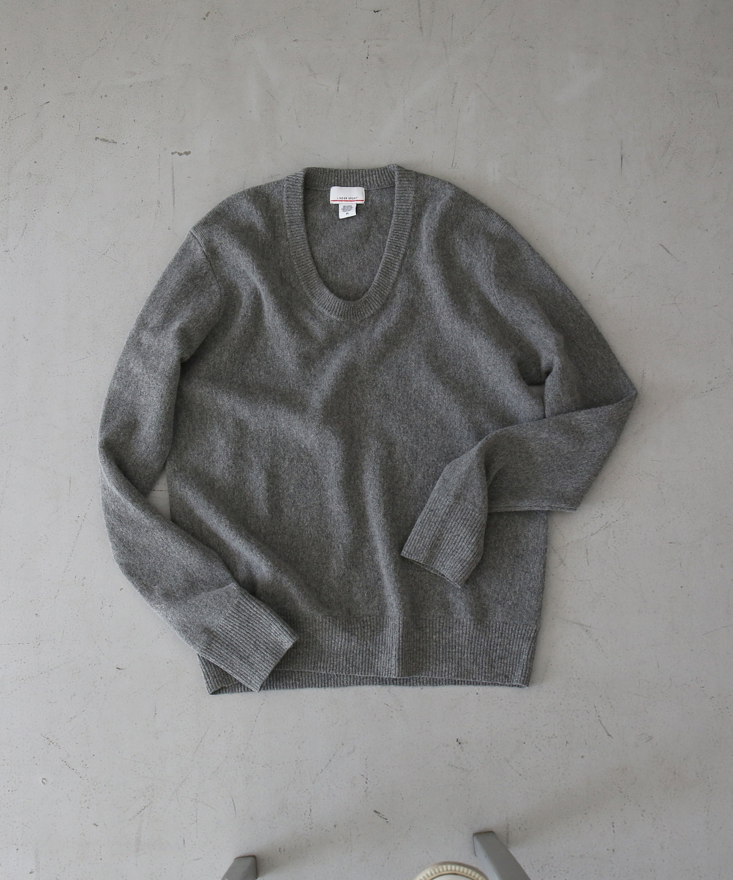 LINDER SPORT Thin u-neck "HEATHER"