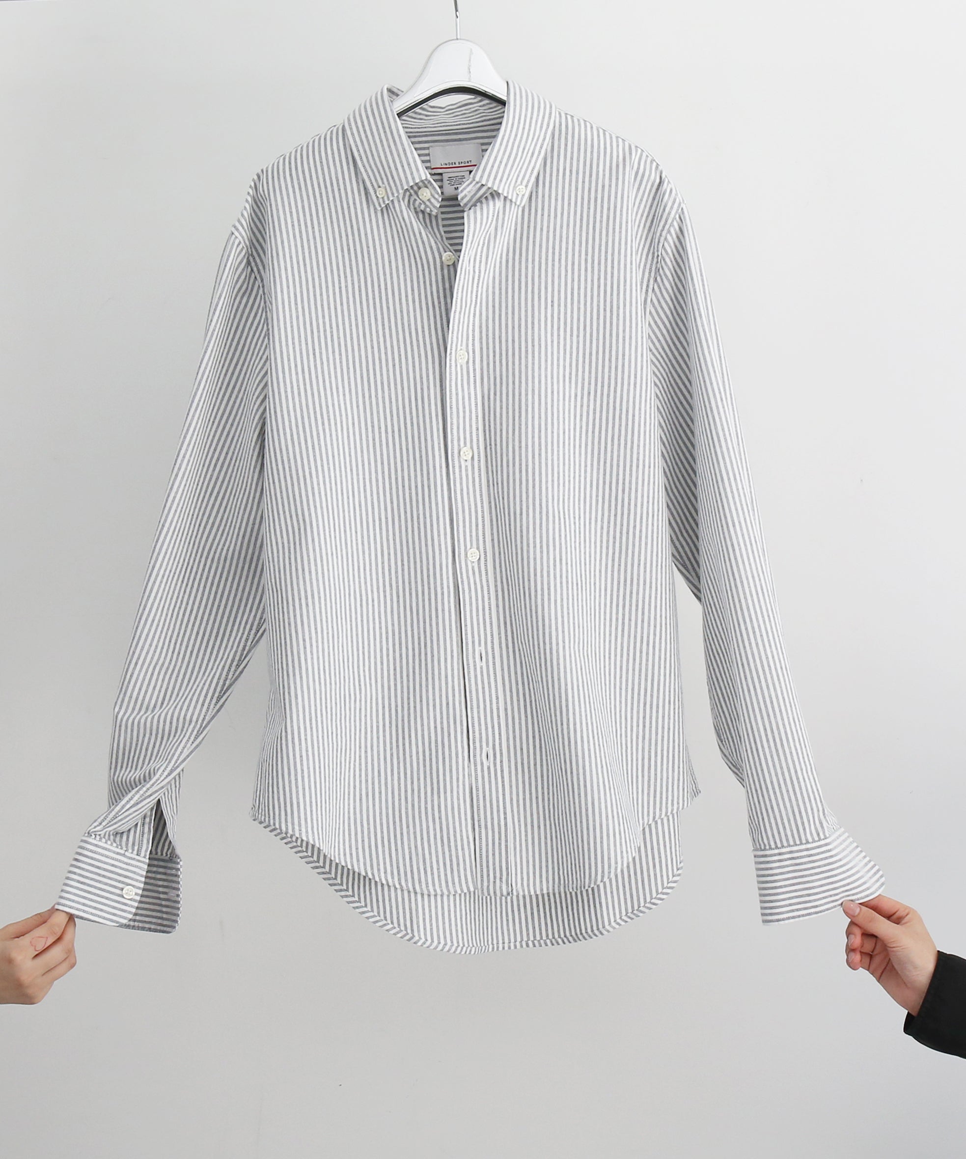LINDER SPORT Oxford shirt "NAVY STRP"