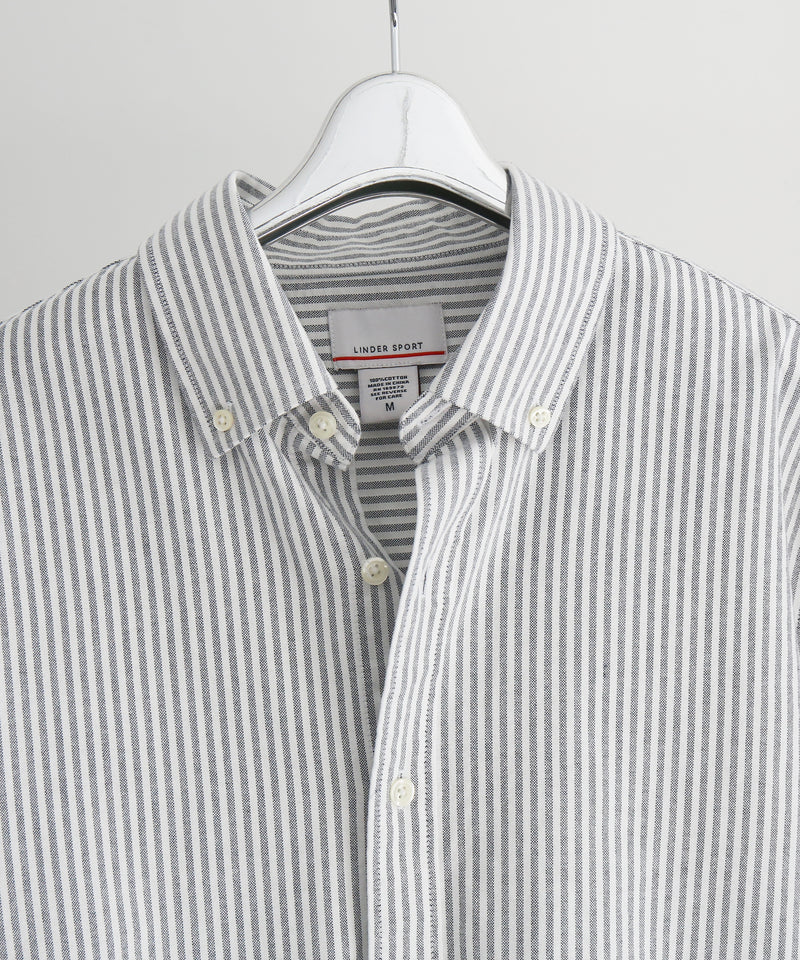 LINDER SPORT Oxford shirt "NAVY STRP"