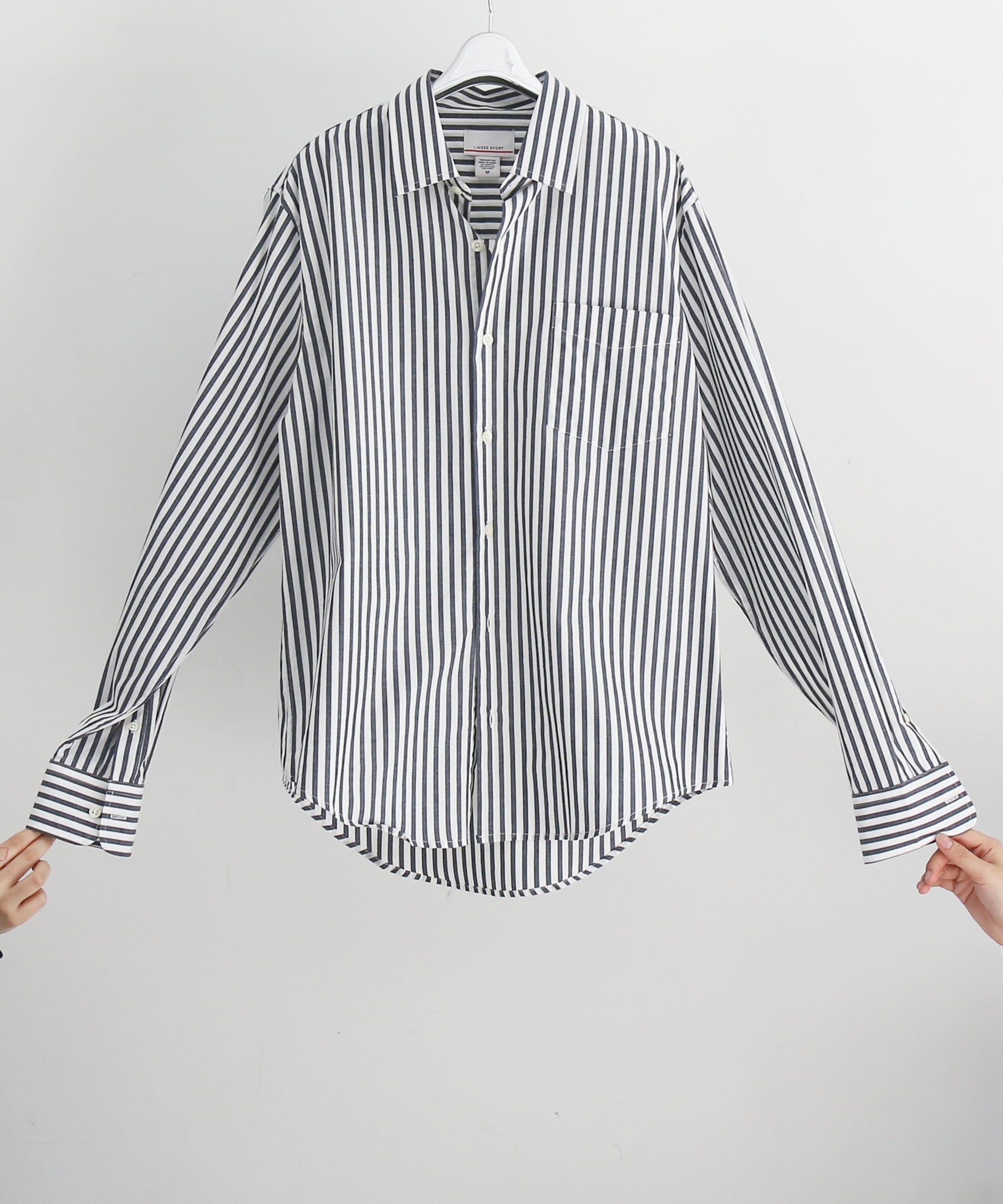 LINDER SPORT Formal shirt "NAVY STRP"