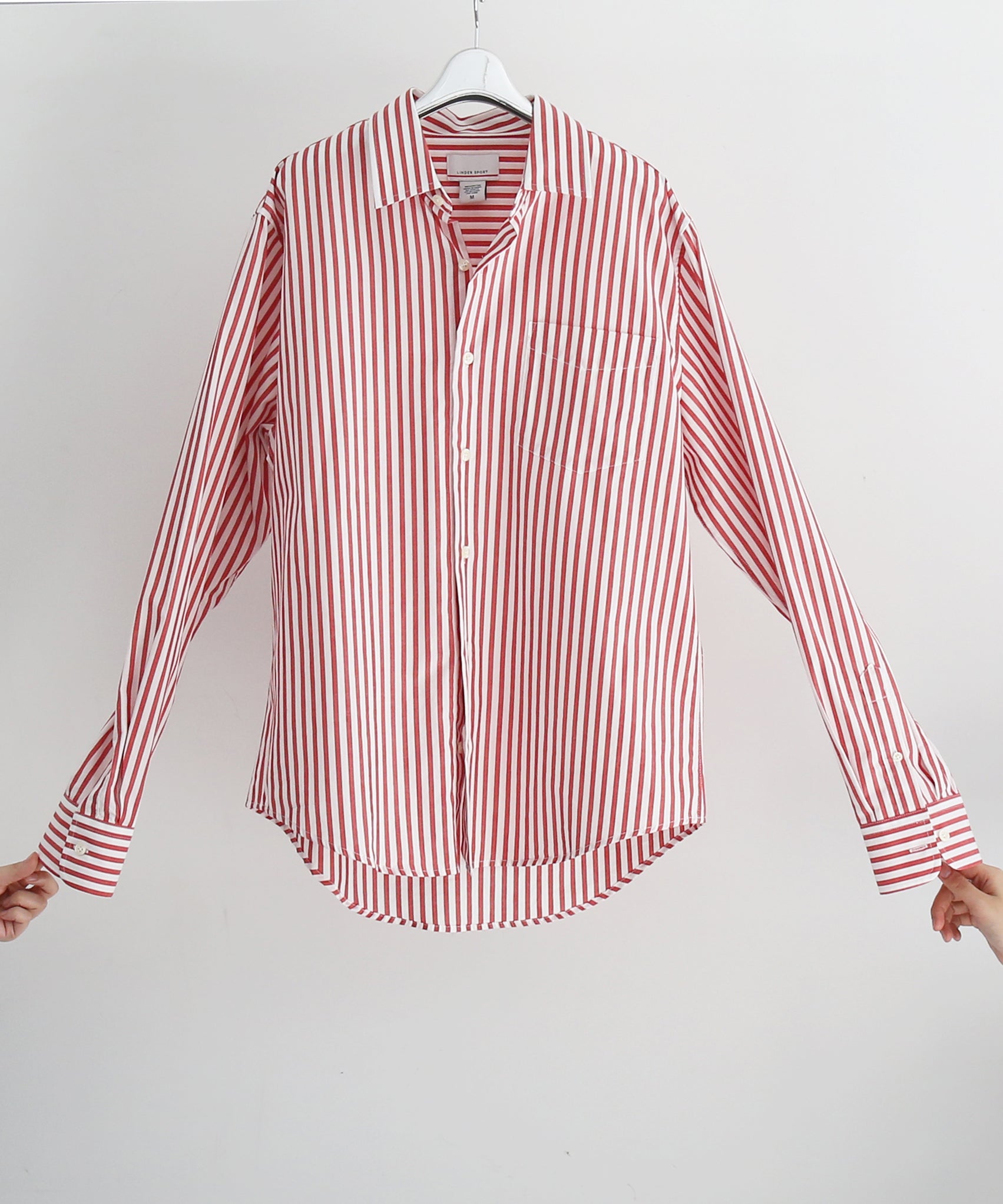 LINDER SPORT Formal shirt "RED STRP"