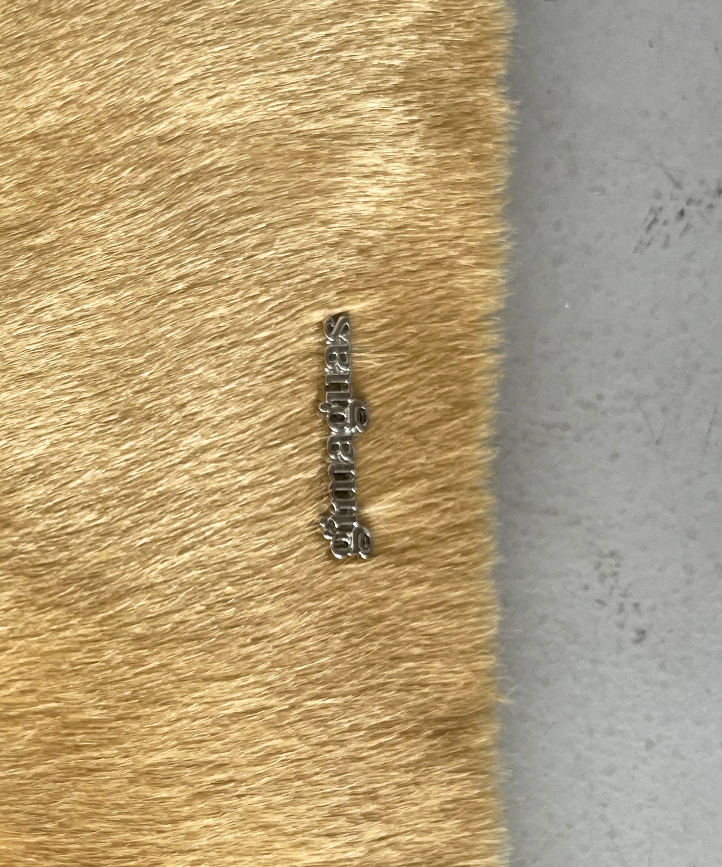 Gimaguas Mini franca ponny bag "BEIGE"