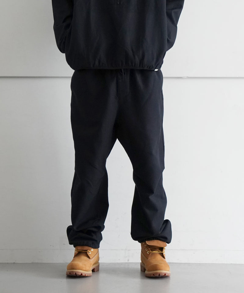 NOWHAW "Bounce" pajama "BLACK/C.DOBBY"