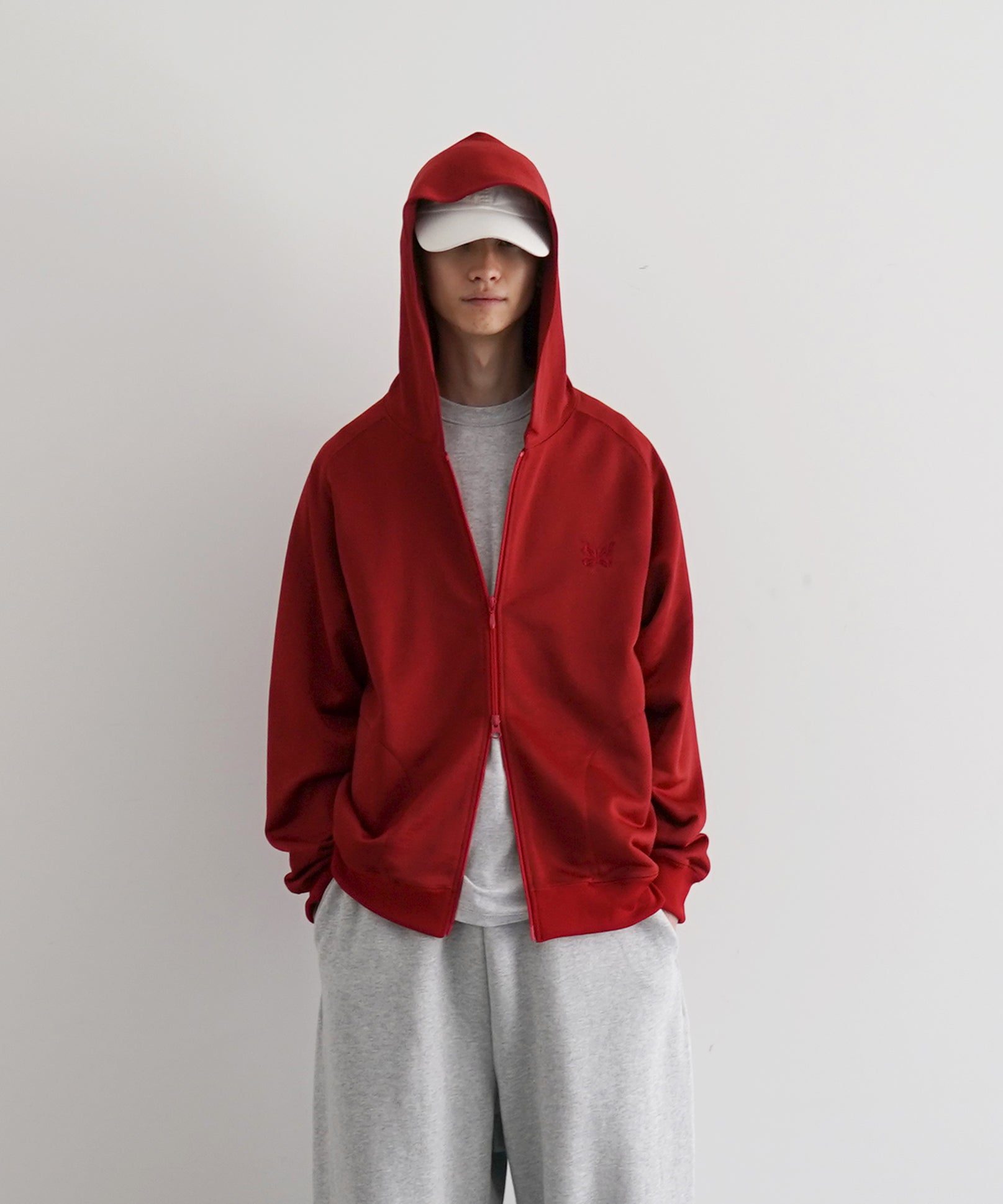 【Needles】Zipped Hoody Bright Jersey フーディ ロゴ すぐ届く Zipped Hoody - Bright Jersey | NEEDLES(ニードルズ