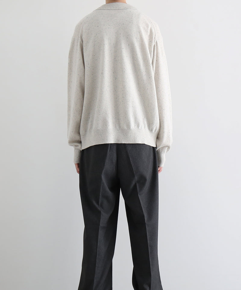 crepuscule L/s polo "WHITE"