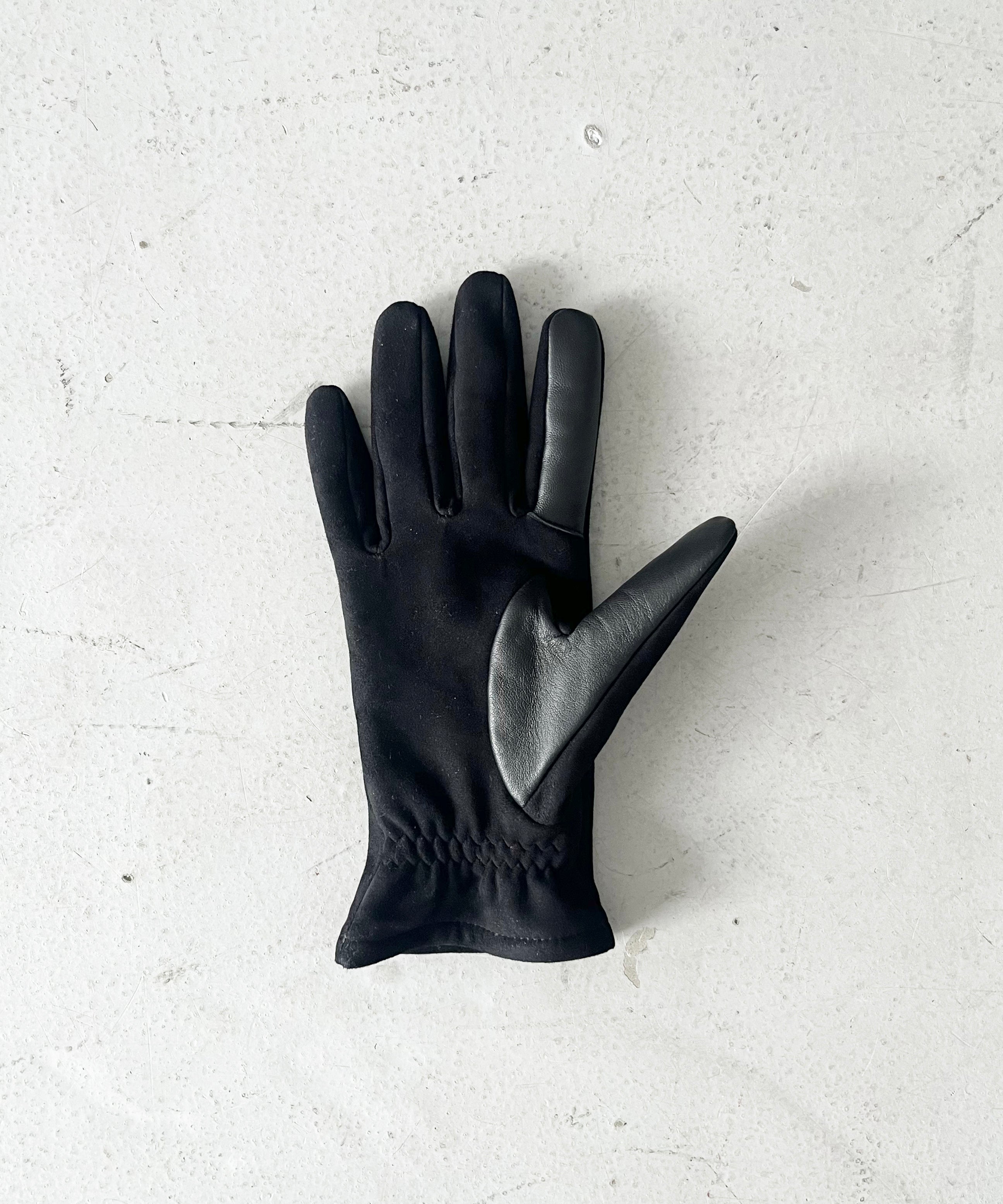 KAIKO Buff glove suede "BLACK"